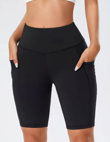 High-waisted sports shorts - Image 4