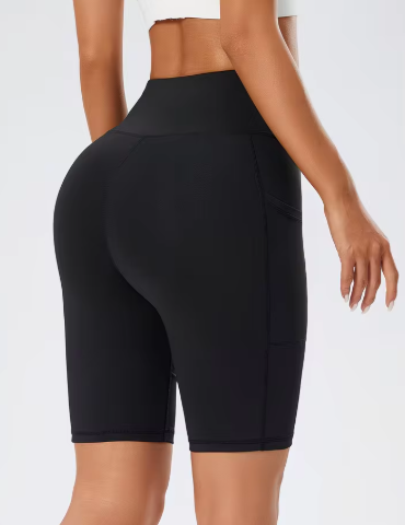 High-waisted sports shorts - Image 3