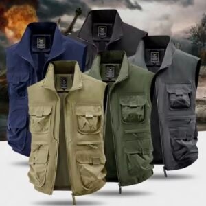 Men’s Multi-Pocket Outdoor Vest