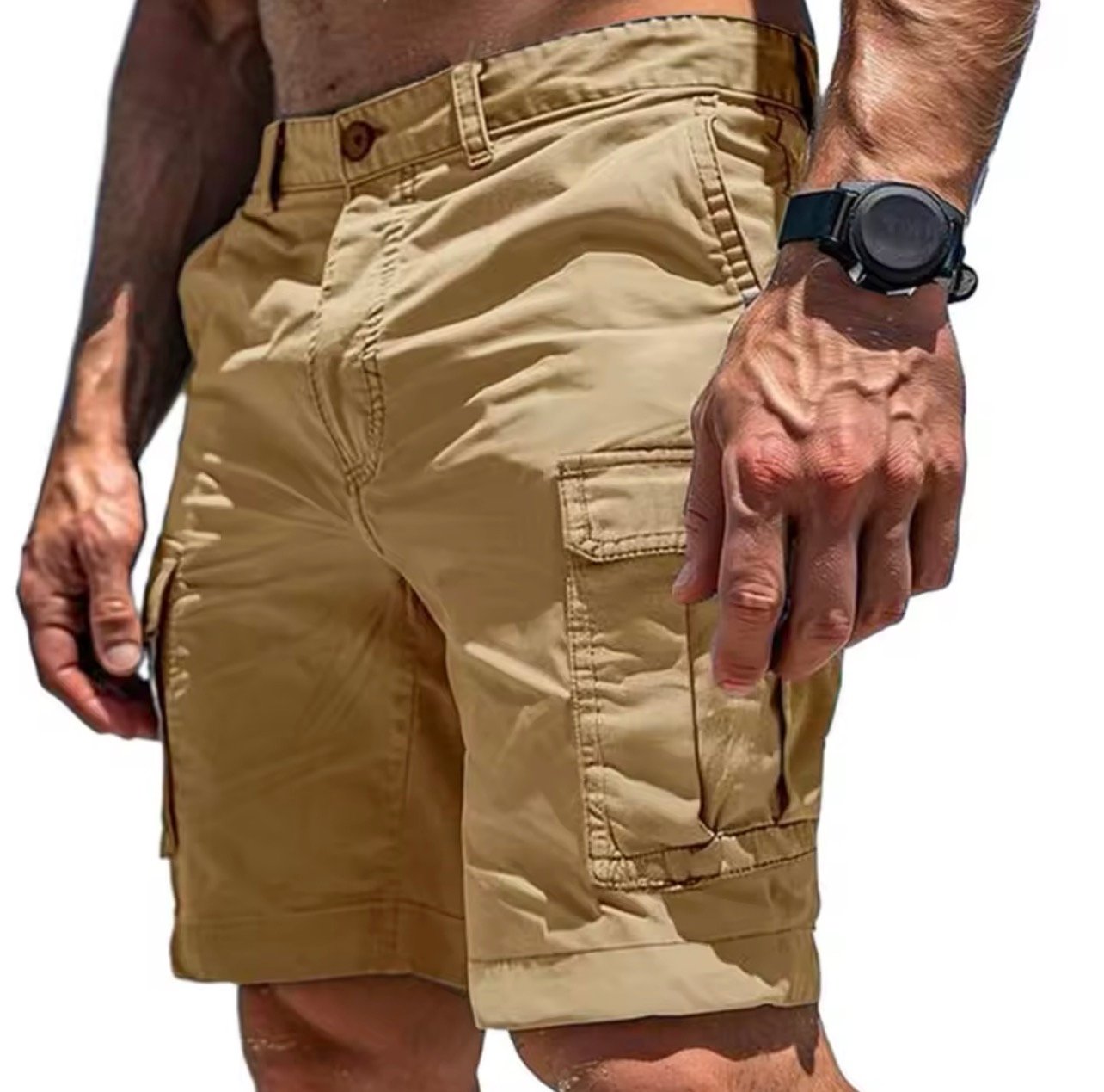 Men Comfort Cargo Shorts