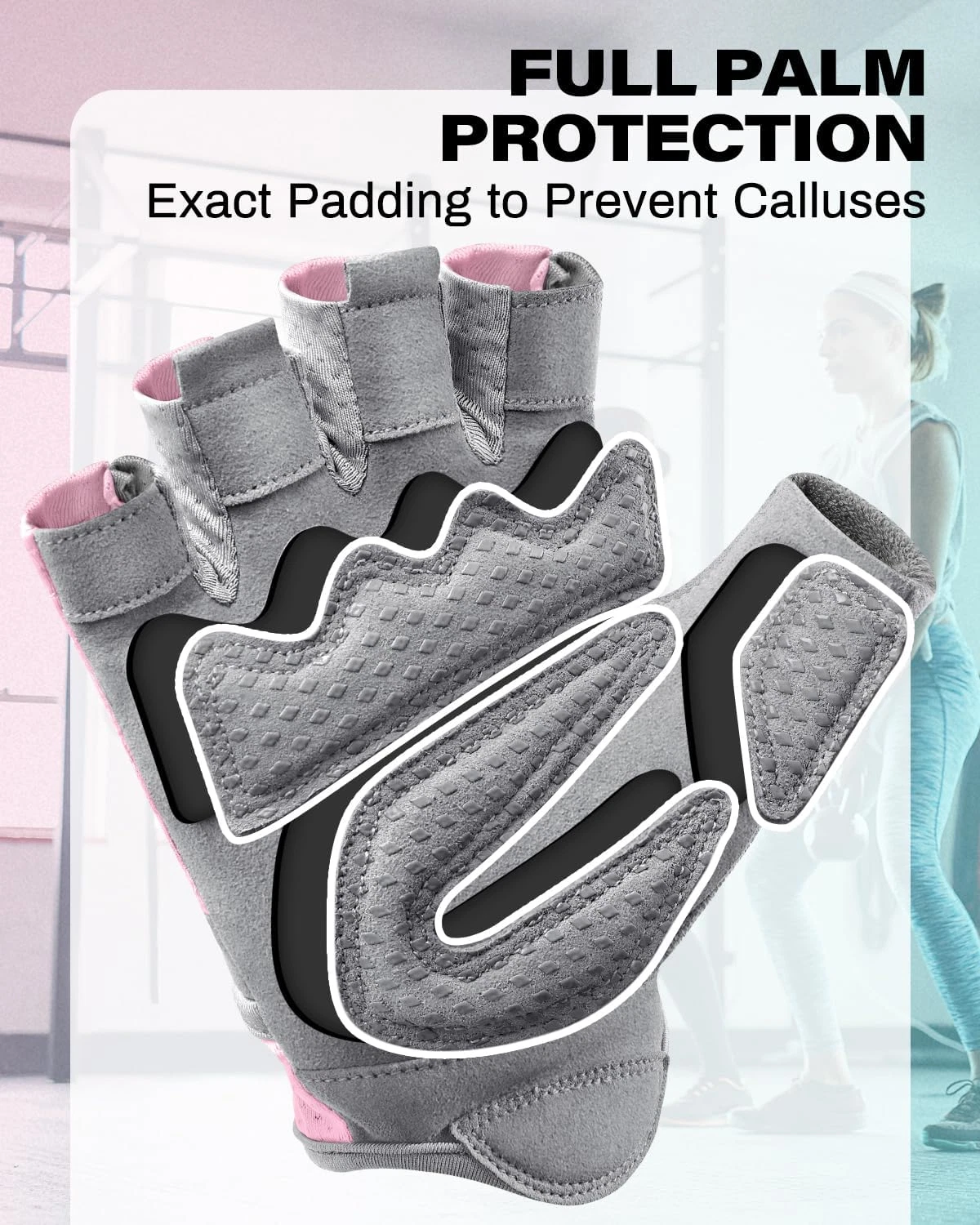 Vinsguir Workout unisex Gloves - Image 3