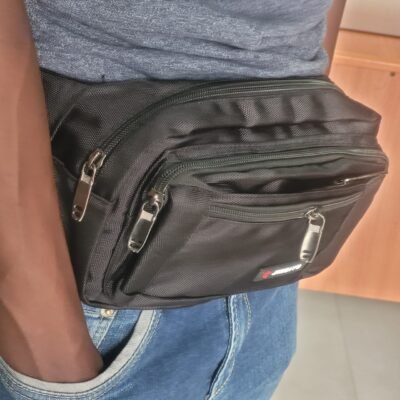 Jinsiyu fanny pack 5 zipped pockets waist bag